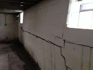 Bowing Cinder Block | Atlanta, GA | StablWall